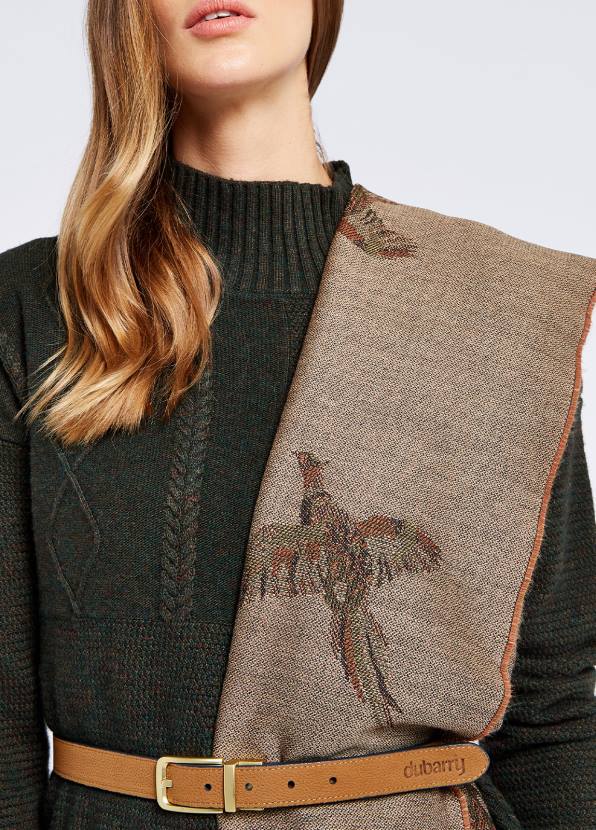 Dubarry Accessories Women Birchdale Wool Stole Taupe 862D286