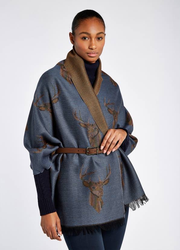 Dubarry Accessories Women Heatherbell Stole Indigo 862D446