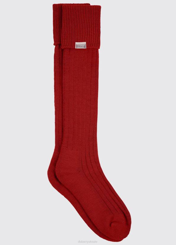 Dubarry Accessories Women Alpaca Socks Cardinal 862D426