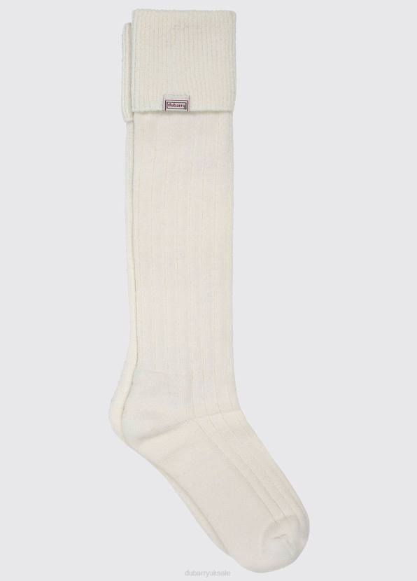 Dubarry Accessories Women Alpaca Socks Cream 862D425