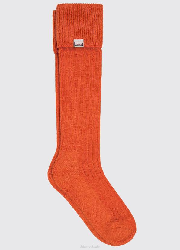 Dubarry Accessories Women Alpaca Socks Terracotta 862D330