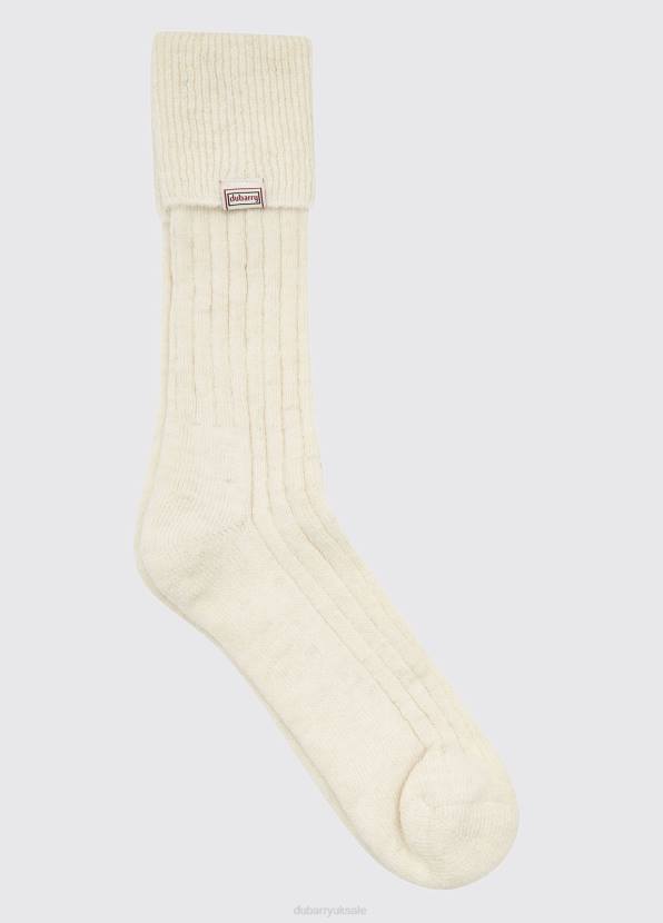 Dubarry Accessories Women Holycross Alpaca Socks Cream 862D363