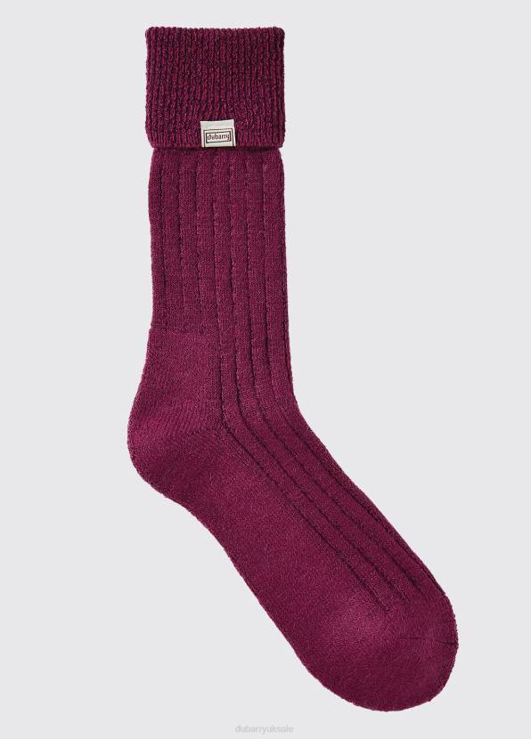 Dubarry Accessories Women Holycross Alpaca Socks Currant 862D395