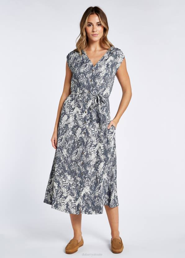 Dubarry Clothing Women Wildwood Printed Dress Navy Multi 862D640