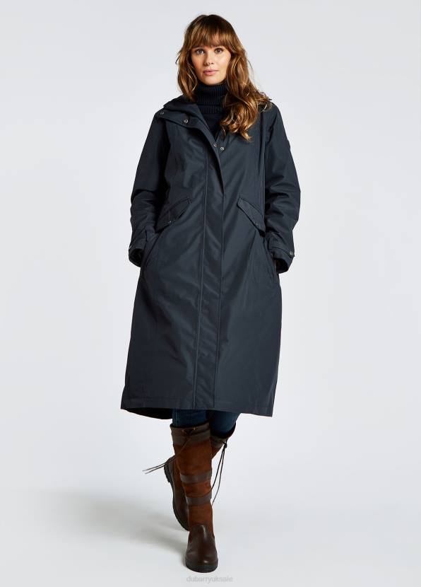 Dubarry Clothing Women Alderford Waterproof Coat Navy 862D183