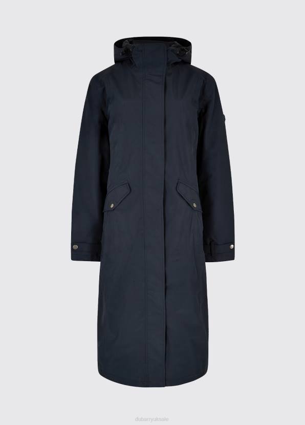 Dubarry Clothing Women Alderford Waterproof Coat Navy 862D183