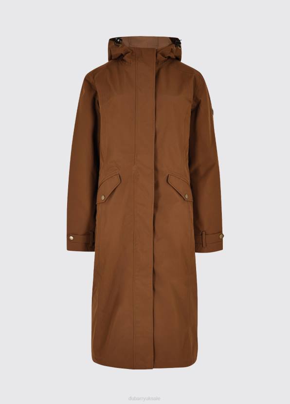 Dubarry Clothing Women Alderford Waterproof Coat Walnut 862D527