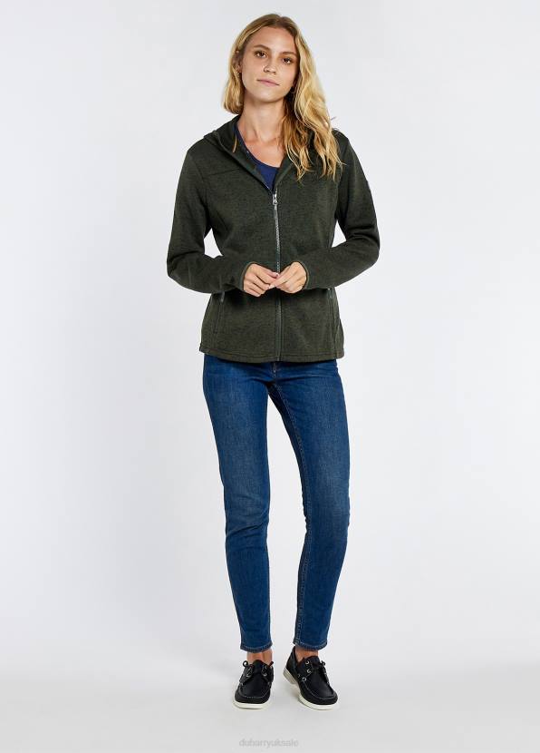 Dubarry Clothing Women Ardcairn Fleece Jacket Pesto 862D141