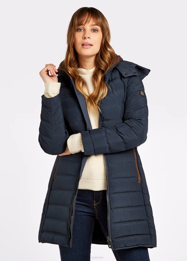 Dubarry Clothing Women Ballybrophy Quilted Jacket Navy 862D241