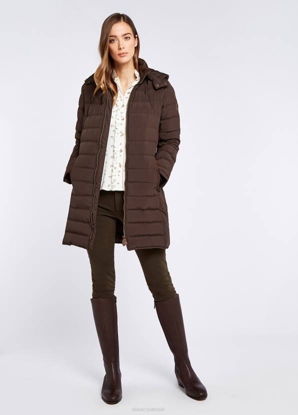 Dubarry Clothing Women Ballybrophy Quilted Jacket Peat 862D511