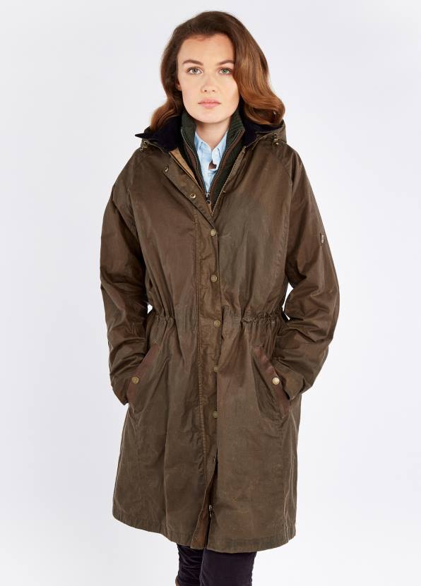 Dubarry Clothing Women Ballyvaughan Wax Coat Ginger 862D615