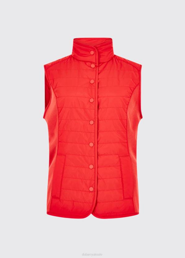 Dubarry Clothing Women Bayview Gilet Poppy 862D786