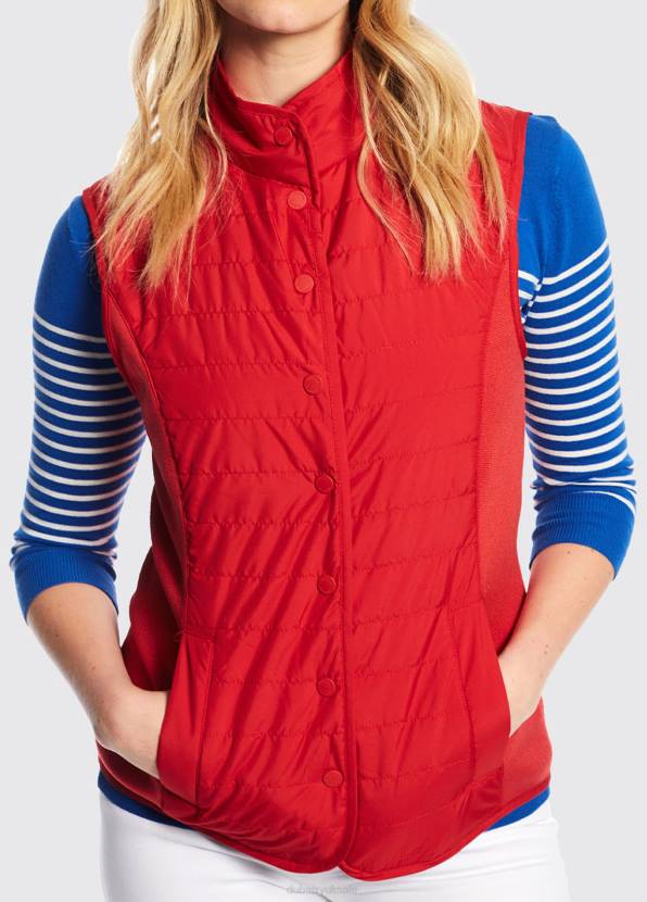 Dubarry Clothing Women Bayview Gilet Poppy 862D786