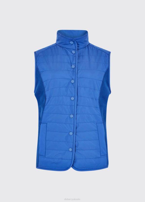 Dubarry Clothing Women Bayview Gilet Royal Blue 862D781