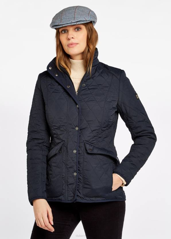 Dubarry Clothing Women Bettystown Quilted Coat Navy 862D755