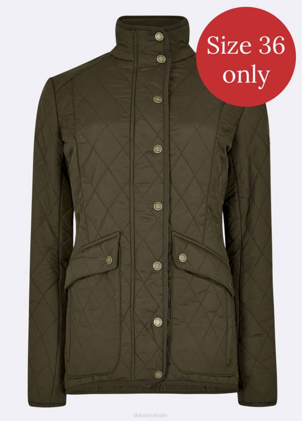 Dubarry Clothing Women Bettystown Quilted Coat Olive 862D543