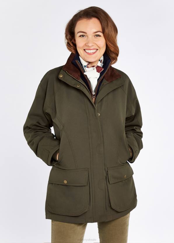Dubarry Clothing Women Castlehyde All-Purpose Shooting Coat Ivy 862D195