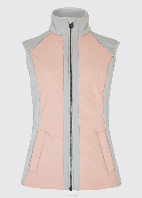 Dubarry Clothing Women Foyle Gilet Dusty Pink 862D706