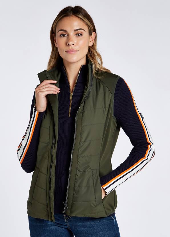 Dubarry Clothing Women Foyle Gilet Pesto 862D705