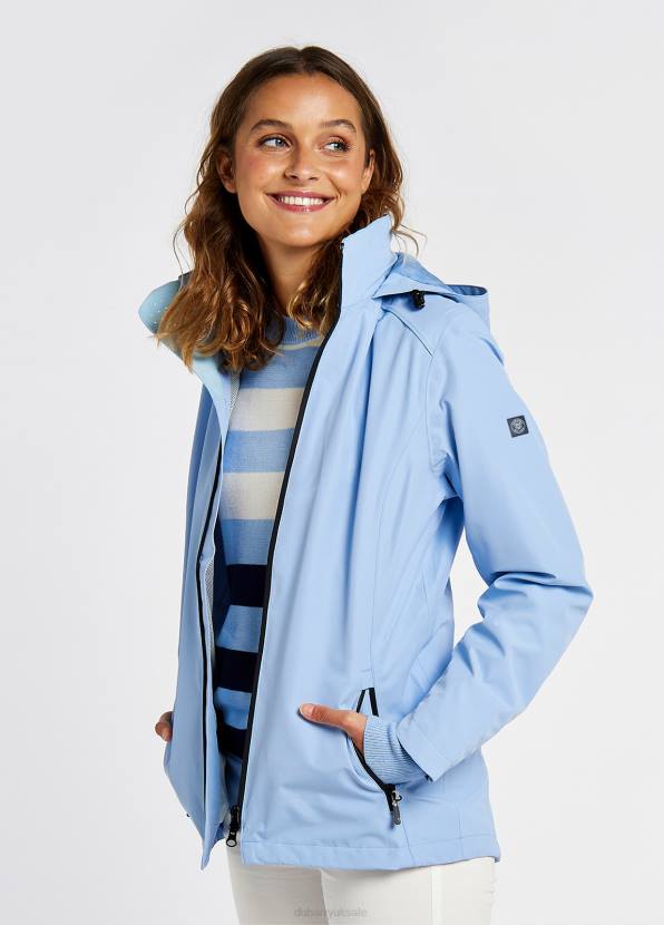 Dubarry Clothing Women Garryvoe Waterproof Jacket Light Sky 862D171