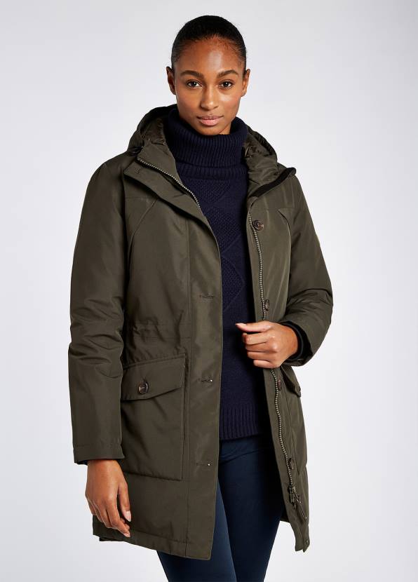 Dubarry Clothing Women Sandford Parka Ivy 862D250