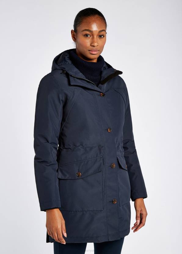 Dubarry Clothing Women Sandford Parka Navy 862D266