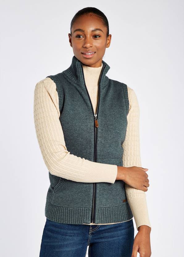 Dubarry Clothing Women Sheedy Bodywarmer Dark Pebble 862D495