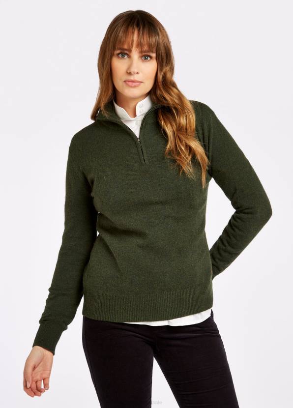 Dubarry Clothing Women Coleraine Sweater Olive 862D604