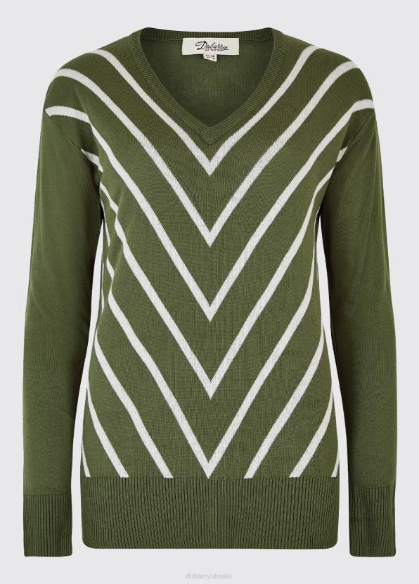 Dubarry Clothing Women Pilltown Sweater Pesto 862D823