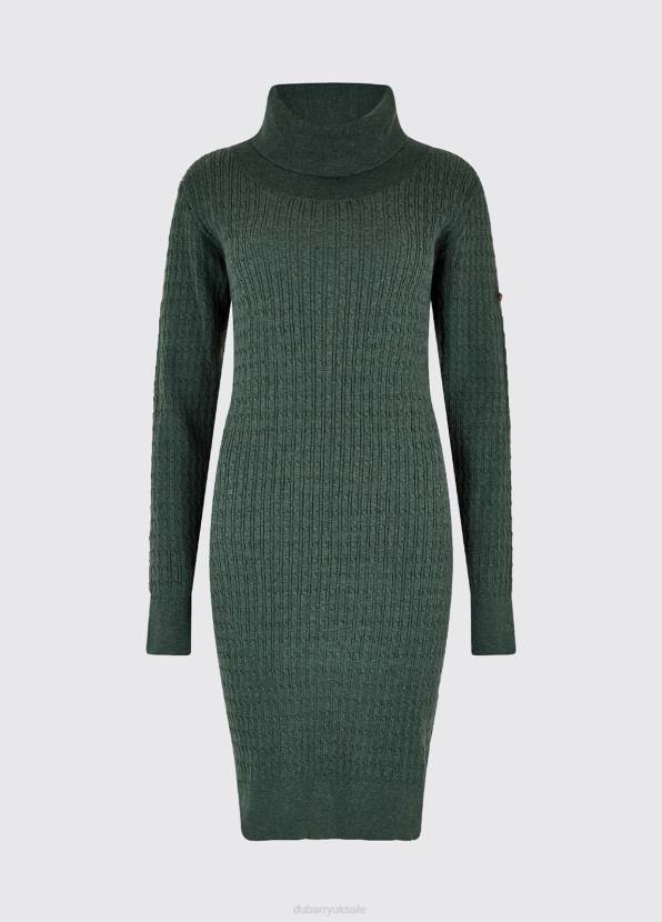 Dubarry Clothing Women Raheen Fitted Dress Verdigris 862D213
