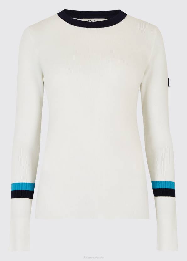 Dubarry Clothing Women Tolka Sweater White Multi 862D670