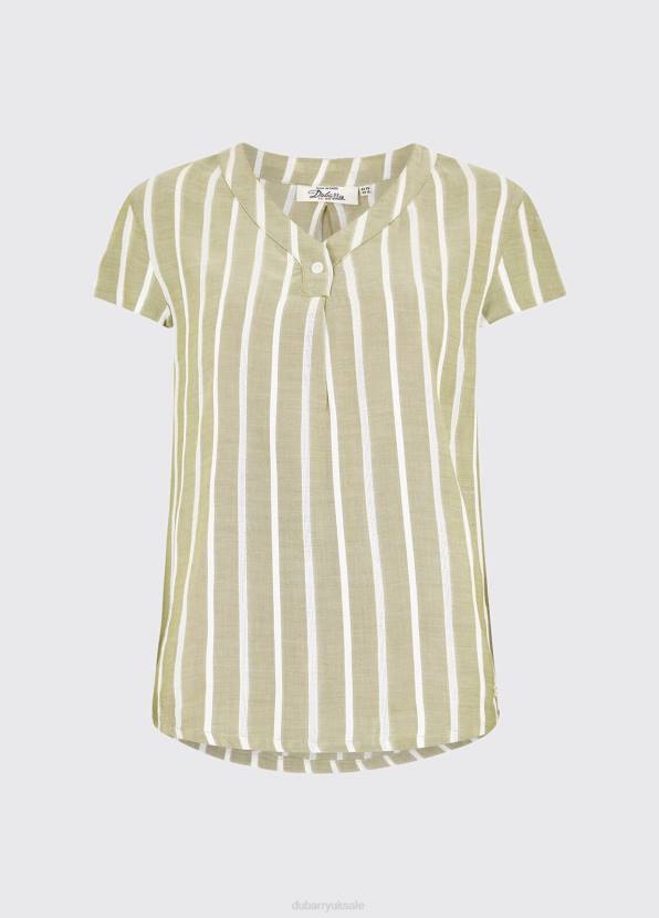 Dubarry Clothing Women Gardenia Shirt Khaki 862D797