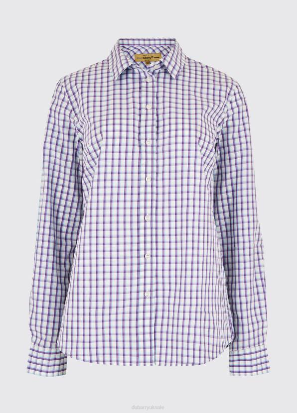Dubarry Clothing Women Gillyflower Check Shirt Blue Multi 862D557