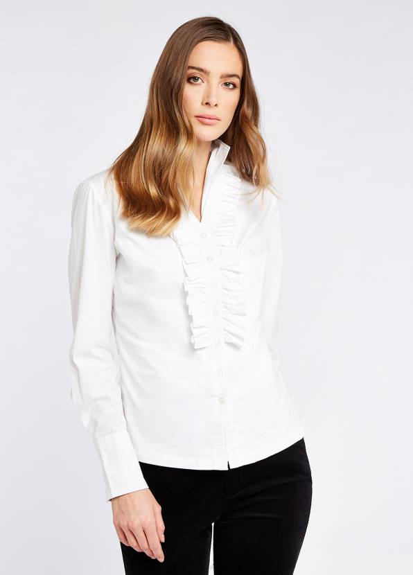 Dubarry Clothing Women Hydrangea Shirt White 862D184