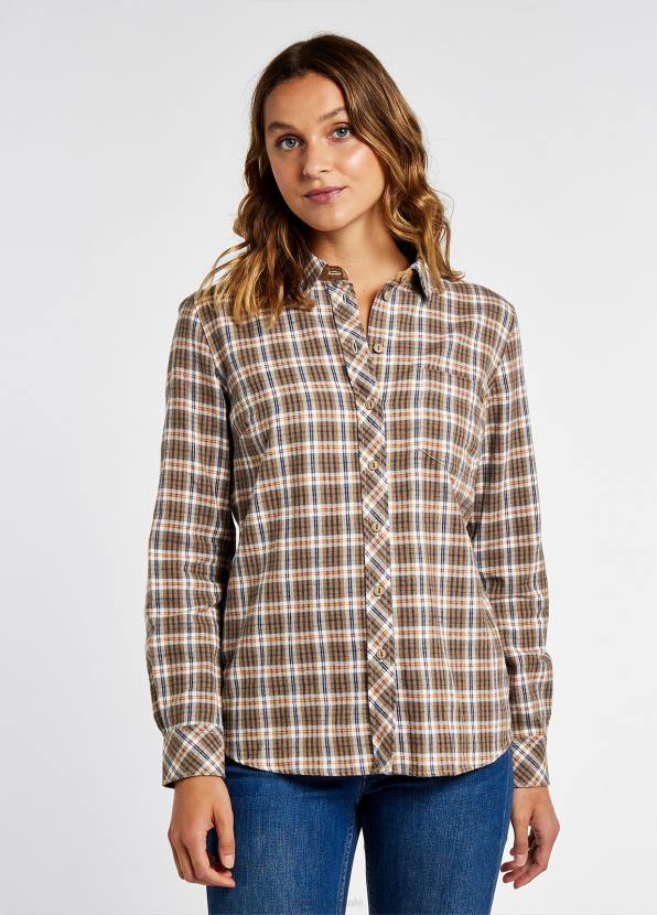 Dubarry Clothing Women Japonica Check Shirt Harvest 862D292