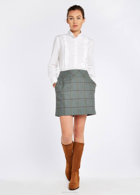 Dubarry Clothing Women Bellflower Tweed Skirt Sorrel 862D639