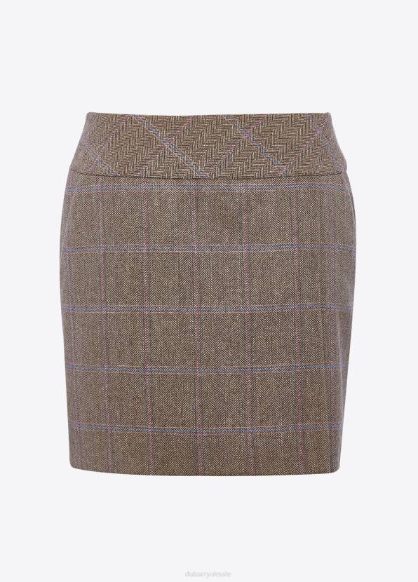 Dubarry Clothing Women Bellflower Tweed Skirt Woodrose 862D504