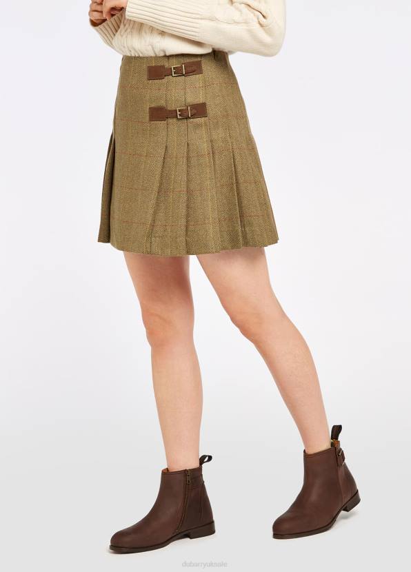 Dubarry Clothing Women Blossom Tweed Skirt Elm 862D216