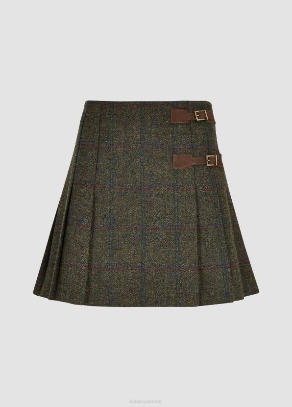 Dubarry Clothing Women Blossom Tweed Skirt Hemlock 862D203