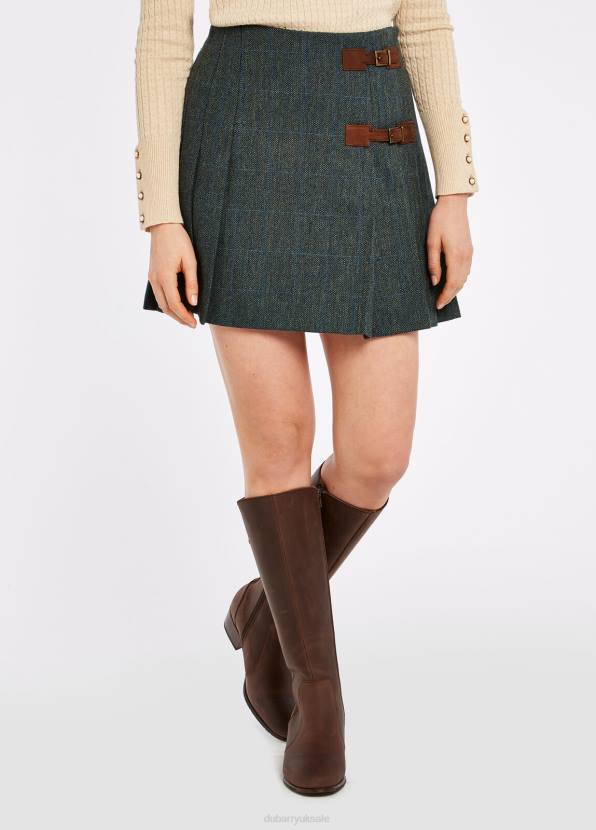 Dubarry Clothing Women Blossom Tweed Skirt Mist 862D270