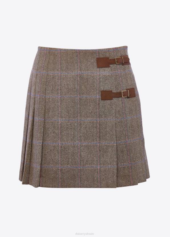 Dubarry Clothing Women Blossom Tweed Skirt Woodrose 862D243