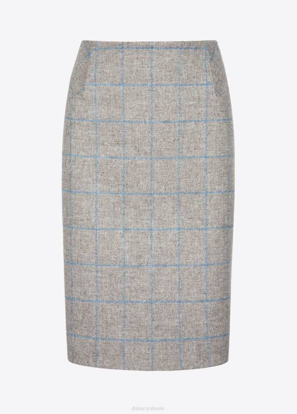 Dubarry Clothing Women Fern Tweed Skirt Shale 862D565