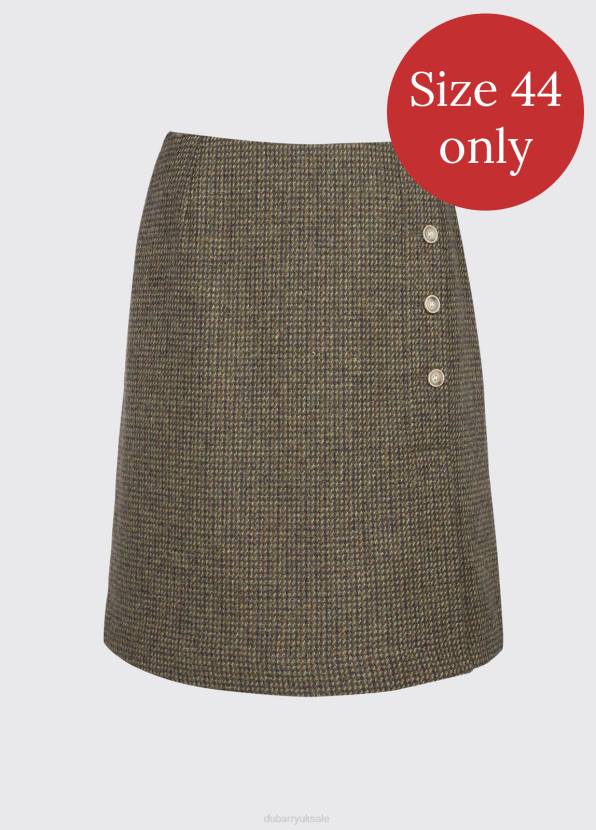 Dubarry Clothing Women Marjoram Slim Tweed Skirt Heath 862D620