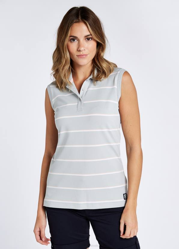 Dubarry Clothing Women Abbey Polo Platinum 862D789