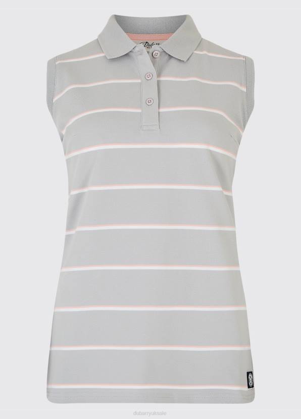 Dubarry Clothing Women Abbey Polo Platinum 862D789