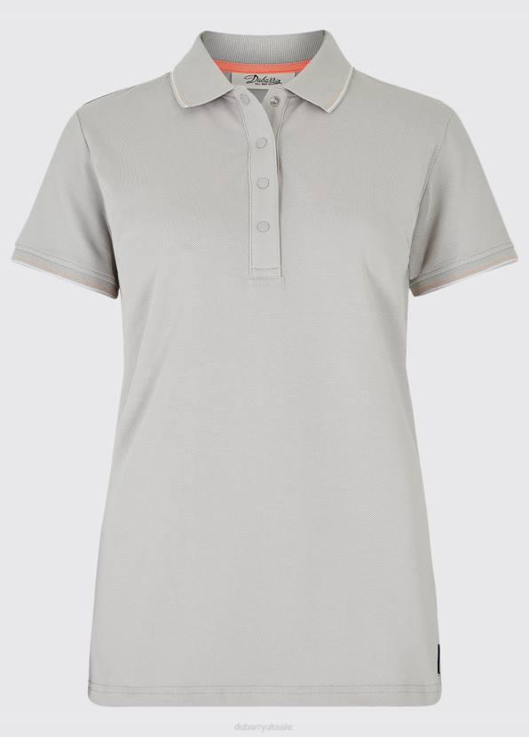 Dubarry Clothing Women Bagenalstown Polo Platinum 862D803