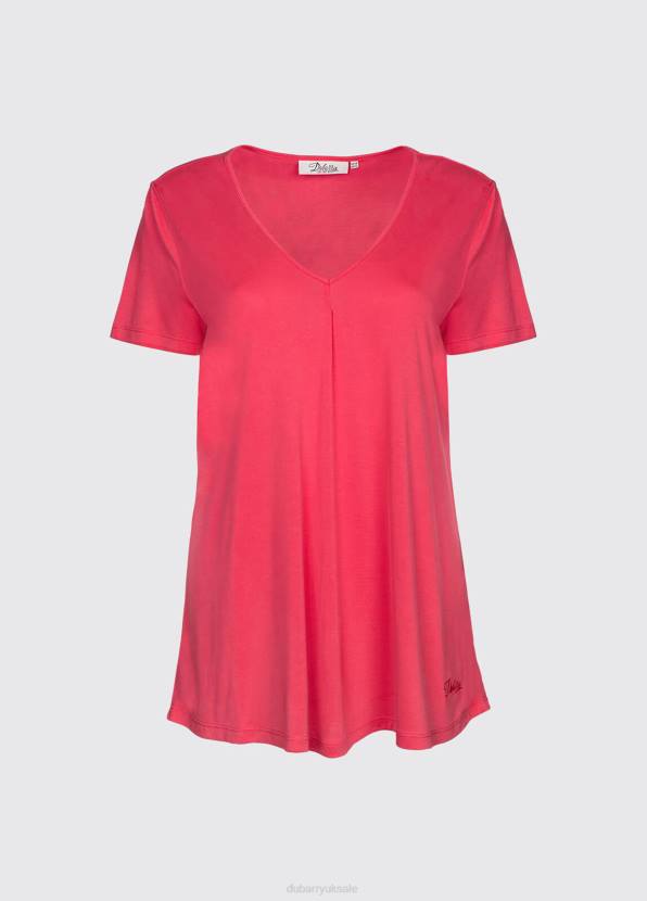 Dubarry Clothing Women Bellbridge Trapeze Top Pomegranate 862D649