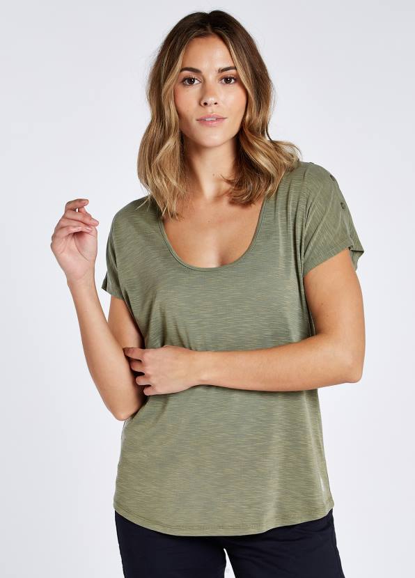 Dubarry Clothing Women Castlecomer Top Pesto 862D574