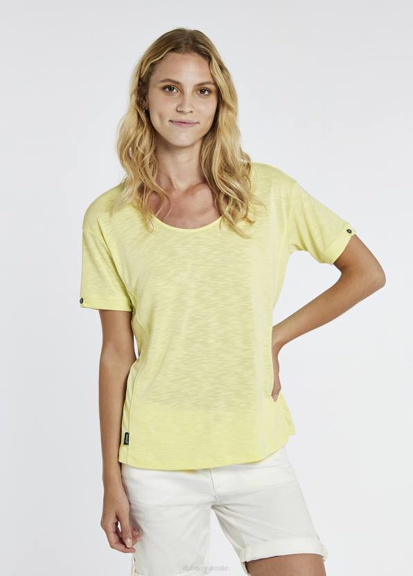 Dubarry Clothing Women Cloyne Short Sleeved Top Citrus 862D152