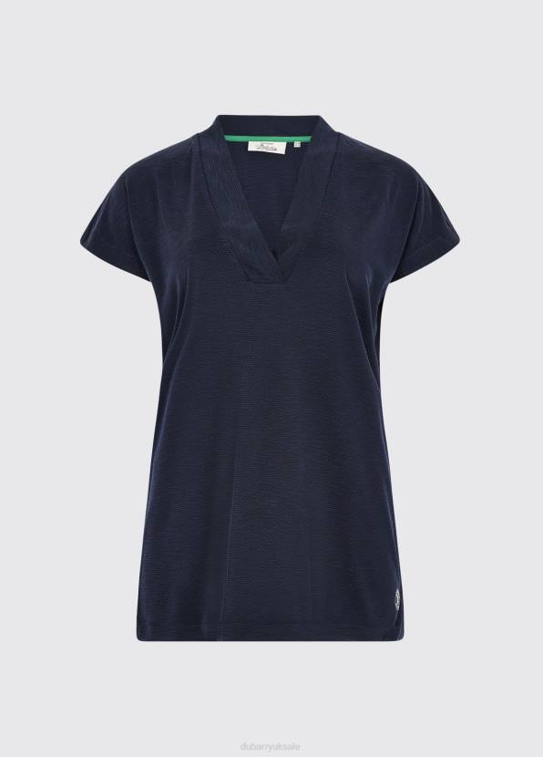 Dubarry Clothing Women Coolestown cap sleeve top Navy 862D577